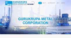 Desktop Screenshot of gurukrupametal.com